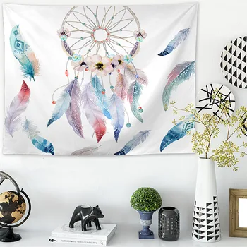 

Dreamcatcher Tapestry Wall Hangings Printed Bohemia Mandala Tapestry Beach Picnic Mat Sheet Bedding Sofa Large Cover 148x200cm