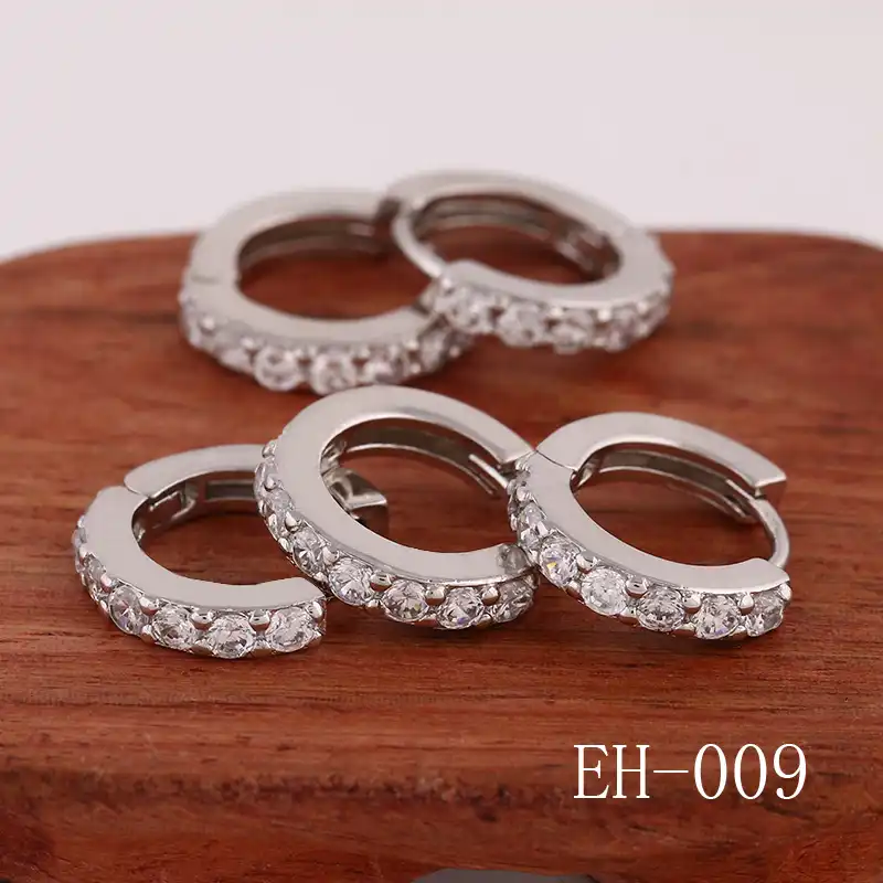 2017 Бесплатная доставка ювелирные изделия из стерлингового серебра 925 Одиночная микро-инкрустация серебряные серьги с цирконием модные одиночные серебряные серьги с цирконием