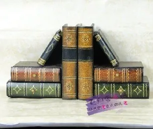 الأوروبية الحديثة ريترو محاكاة دراسة كتاب كتاب وهمية الدعائم التصوير كتاب خزانة مربع تخزين مربع الديكور