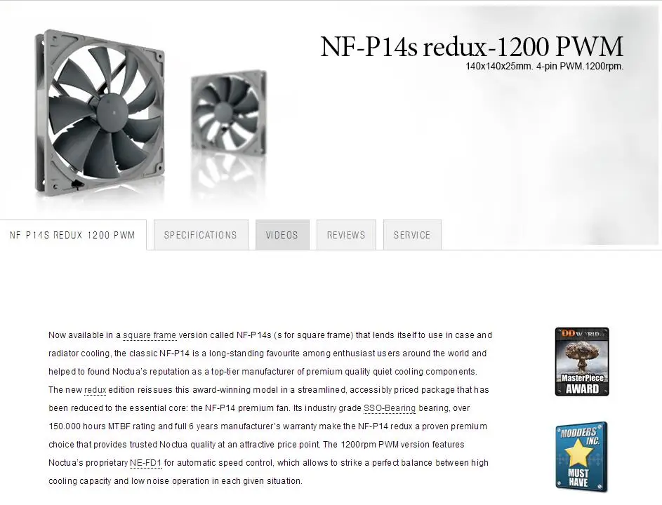 Noctua NF-P14s redux-1200-1500 PWM PC компьютерные корпуса башни процессор 14 мм вентилятор кулеры вентиляторы Охлаждающие вентиляторы