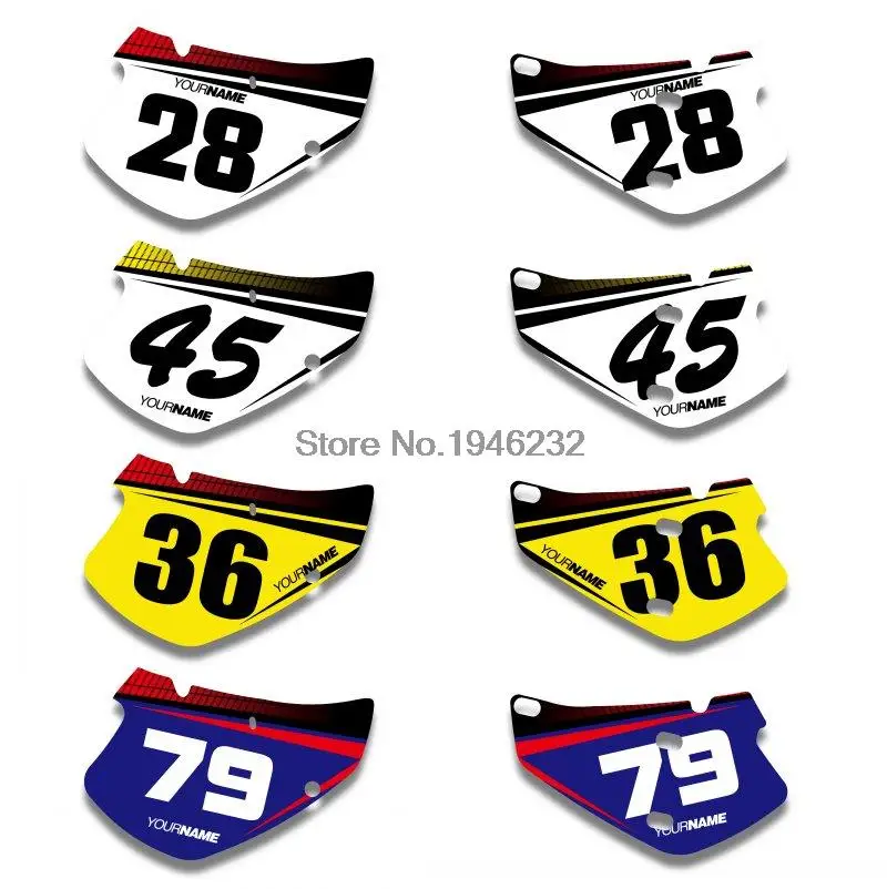 Custom Number Plate Backgrounds Graphics Sticker & Decals Kit For HONDA XR650R 2000 2001 2002 2003 2004 2005 2006 2007 2008 2009 Custom Number Plate Backgrounds Graphics Sticker & Decals Kit For HONDA XR650R 2000 2001 2002 2003 2004 2005 2006 2007 2008 2009