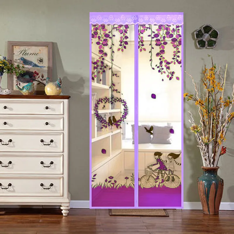 

1Pcs Durab Summer Style Mesh Prevent Mosquito Net on the Door Kitchen Window Curtains 4 Colors