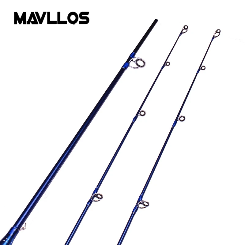 Mavllos M/MH наконечники, углеродное рыболовное удилище, спиннинг 2,1-м, вес приманки 3-20 г, быстрое действие, сверхлегкое спиннинговое удилище в соленой воде