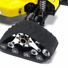 Комплект передних и задних колес из алюминиевого сплава, сандмобиль, конвертация 4 шт., треки, шины для kyosho Lazer ZX-5, шасси 1/10, багги