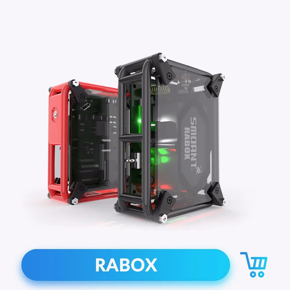 

Original Smoant RABox Mod 100W Built-in 3300mAh Battery fit RTA RDTA Tank Atomizer for Vape Electronic Cigarrte Mechanical Mod