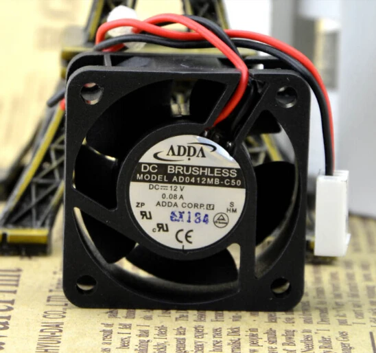 

ADDA AD0412MB-C50 12V 0.08A 40*40*20 two line double ball fan