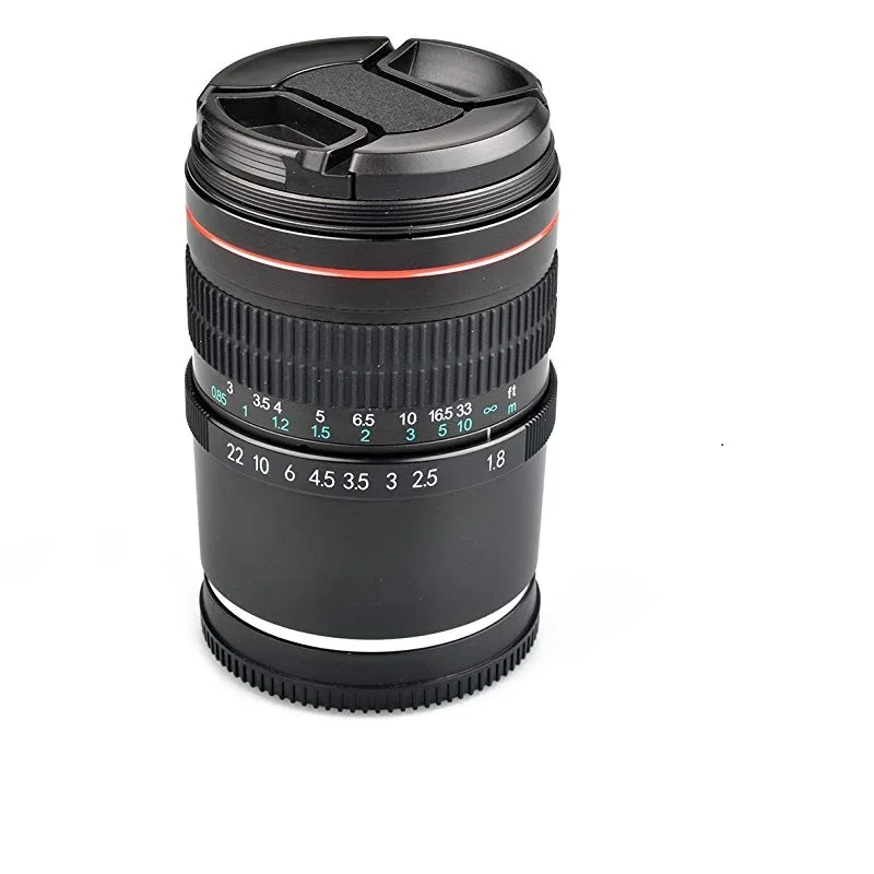 85 мм F1.8 MF MediumTelephoto Potrait Prime объектив для камеры Canon Nikon DSLR|Объективы фотоаппаратов| |