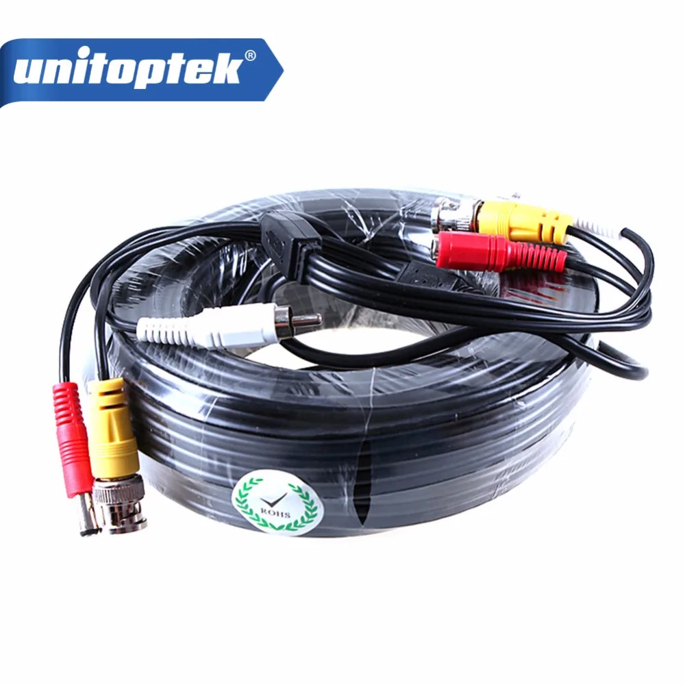 

30M VIDEO & POWER & AUDIO 3 IN 1 CCTV System BNC Of The Cable USE FOR CAMERAS