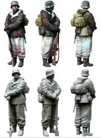 

1/35 Resin Figure WWII German Soldier 1pc Model Kits