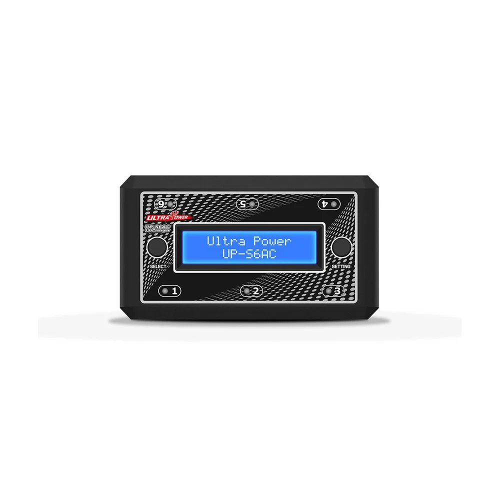 

Emax Ultra Power UP-S6AC 6x4.35W 1S LiPO/LiHV Battery Charger Support Micro MX mCPX JST Port For RC Plnae FPV Drone Racing