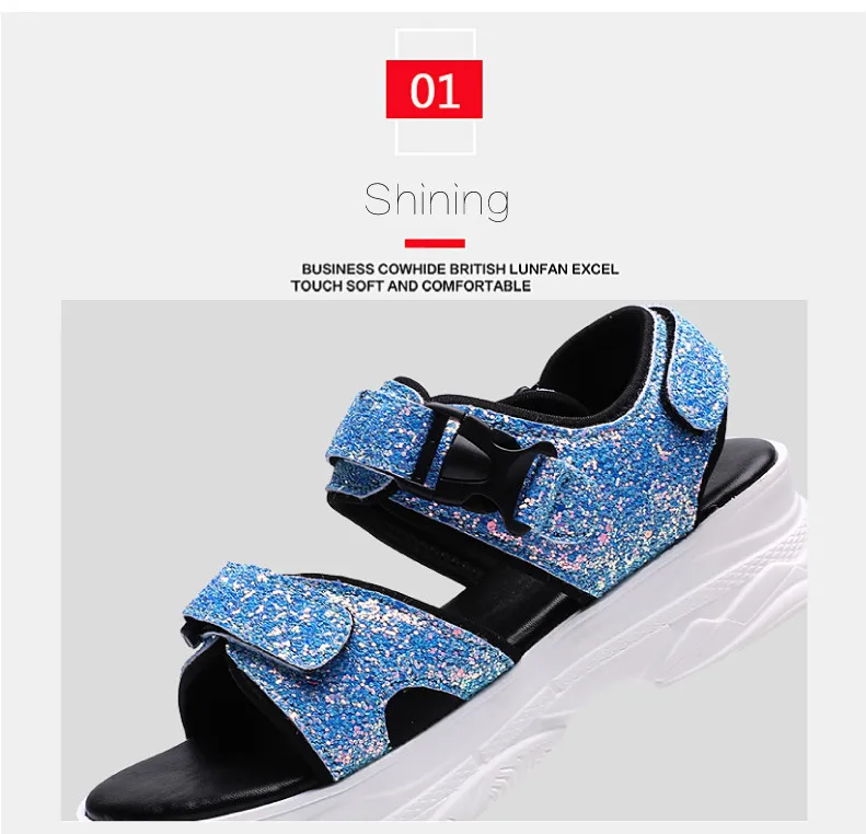 Women Sandals 2019 New Female Shoes Woman Summer Wedge Comfortable Sandals Ladies Slip-on Flat Sandals Women Sandalias (3)