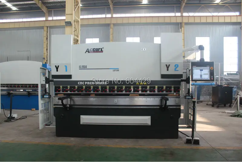 Китай 100 т 3200 ЧПУ тормоз Пресс 4 оси для delem da66t с Y1 Y2 х r оси|brake press|press brake cncpress china |