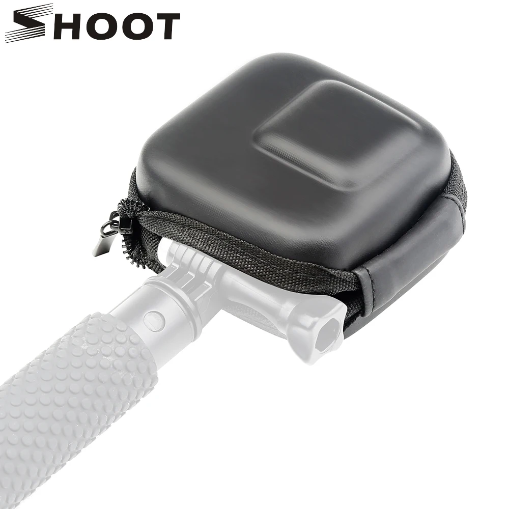 Защитный чехол SHOOT Mini EVA для GoPro Hero 8 7 6 5 черный серебристый белый аксессуар камеры