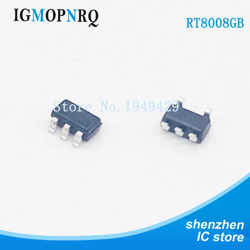 

Free shipping 10pcs/lot RT8008GB RT8008 adjustable switching regulator RT8008-33GB SOT-23 new original