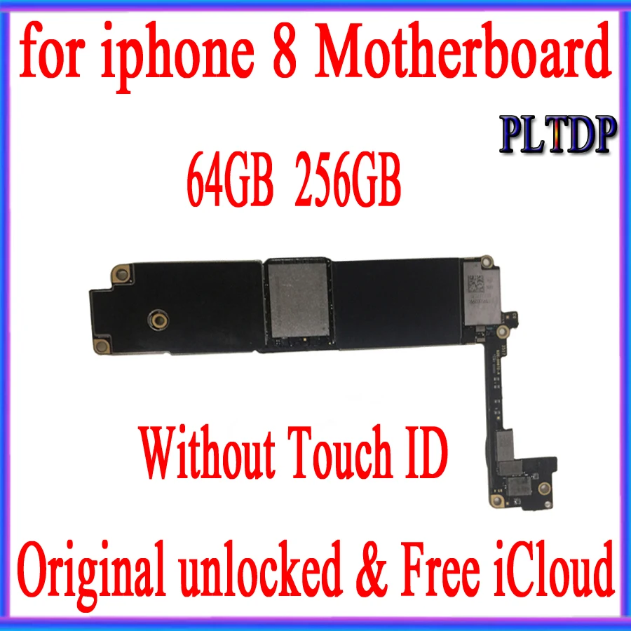 

for iphone 8 Motherboard without Touch ID,Original unlocked for iphone 8 Mainboard with Free iCloud,100% Good Tested