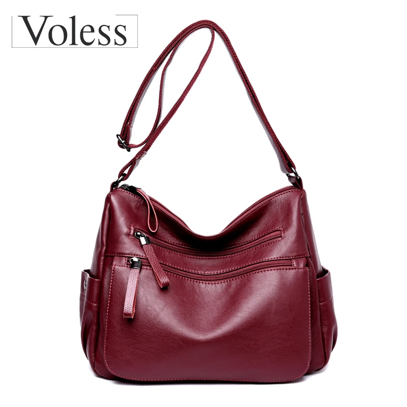 Soft Leather Bag Women Messenger Bags Fashion Flap Shoulder Bag Designer High Quality Crossbody Bags For Women Sac A Main Femme Soft Leather Bag Women Messenger Bags Fashion Flap Shoulder Bag Designer High Quality Crossbody Bags For Women Sac A Main Femme