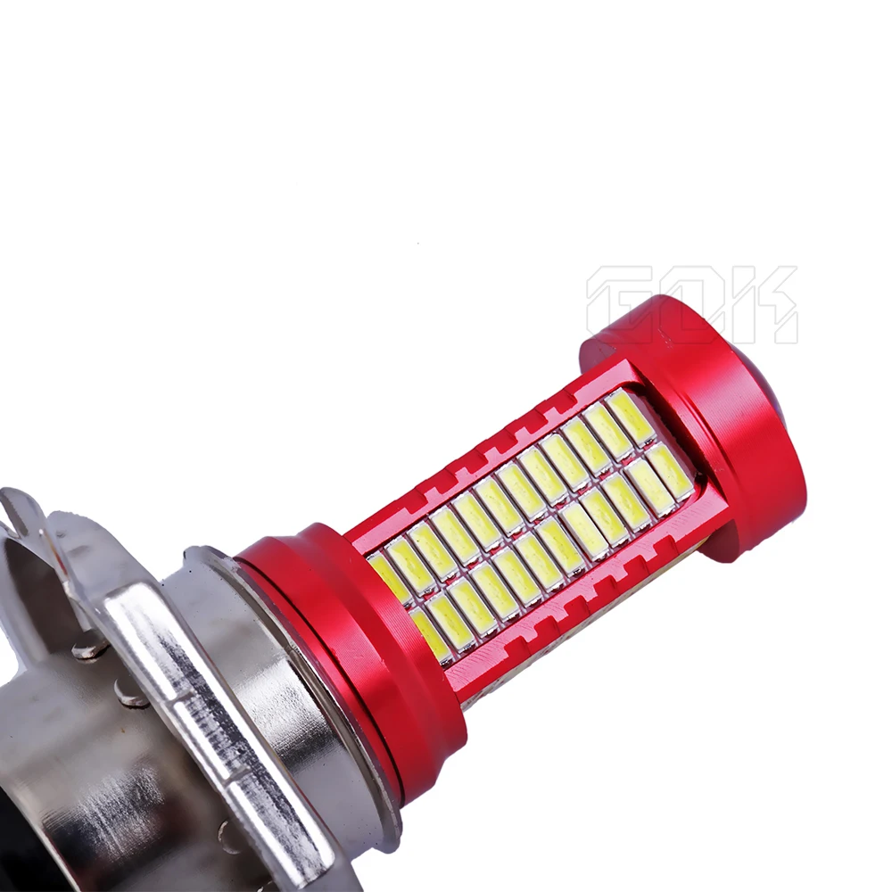 1 х H4 светодиодный высокомощный свет для Светодиодный 4014 106SMD противотуманный фонарь противотуманная фара светодиодный фара для вождения H7 H4 H8 Автомобильная фара лампа