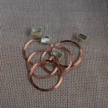 100 шт./лот 13,56 МГц RFID F1108 чип смарт-карты M-ifare IC карта катушка электронная этикетка диаметр 28 мм