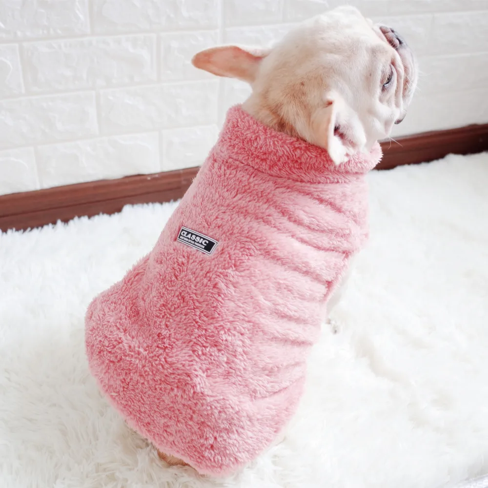 [MPK Dog зимняя одежда] теплый жилет для собак маленького и среднего размера, французский Бульдог