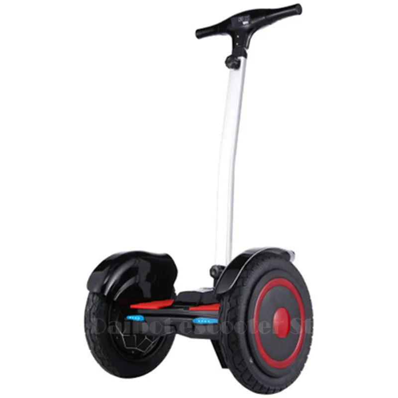 Daibot по бездорожью электрические самокаты самобалансирующиеся скутеры 15 дюймов 36 в 700 Вт Электрический ХОВЕРБОРДА электрические скутеры, способный преодолевать Броды для взрослых с Bluetooth - Цвет: Black