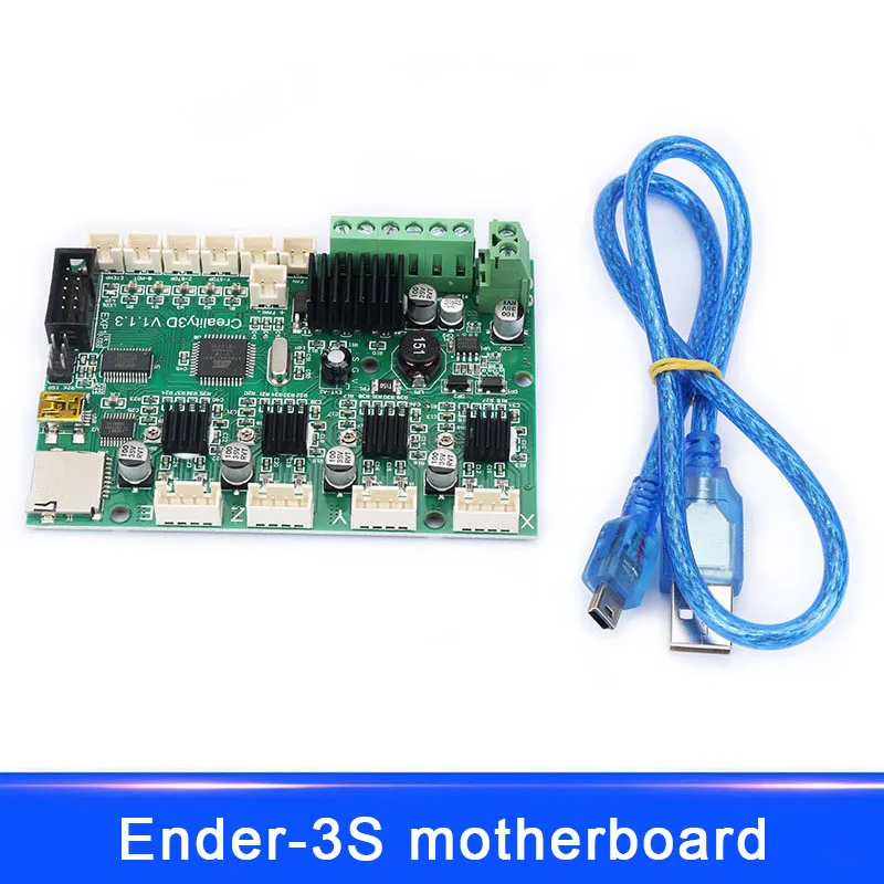 

New Replacement Mainboard Motherboard+LCD Display Cables For Ender-3S 3D Printer Creality EM88