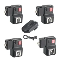 WanSen PT-16NE 16 Каналы Беспроводной Вспышка Speedlite триггера с зонтиком держатель + приемник для Canon/Nikon/Pentax/Olympus