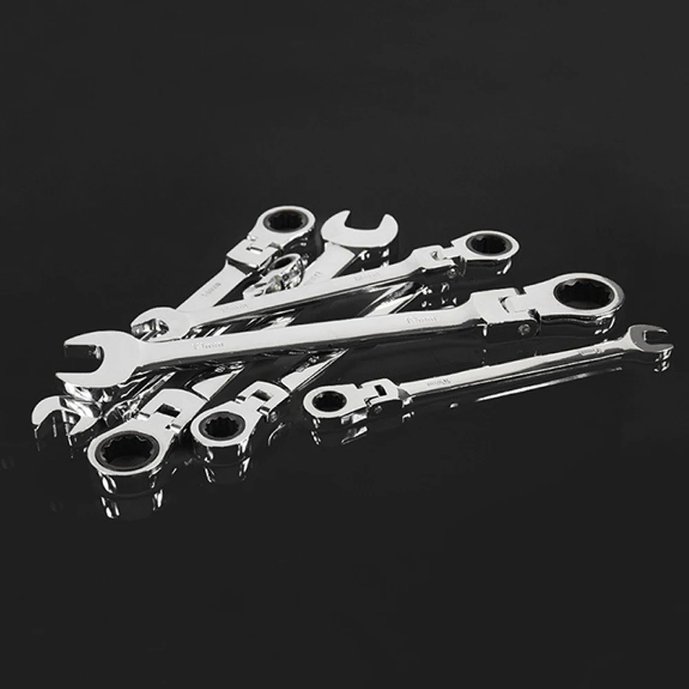 

Tool Set Ratchet Wrench Combination Wrench Set of keys Inner Hexagon Wrench Open Spanner Explosion-proof Flexible Tool CR-V72