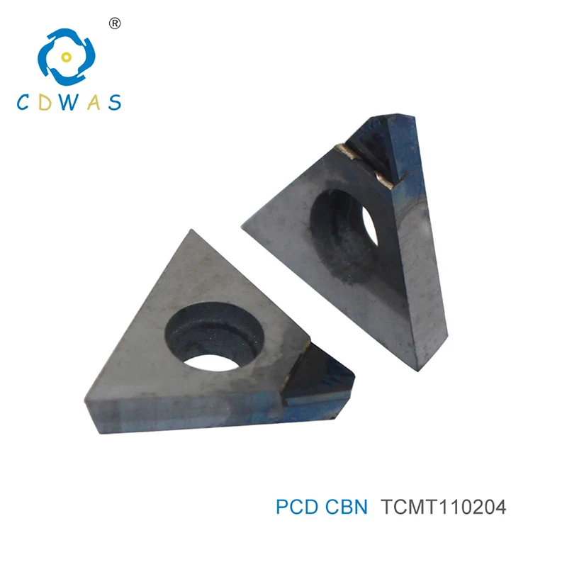 TCMT 110204 PCD алмазные пластины cbn расточка токарный станок резак инструмент для ЧПУ