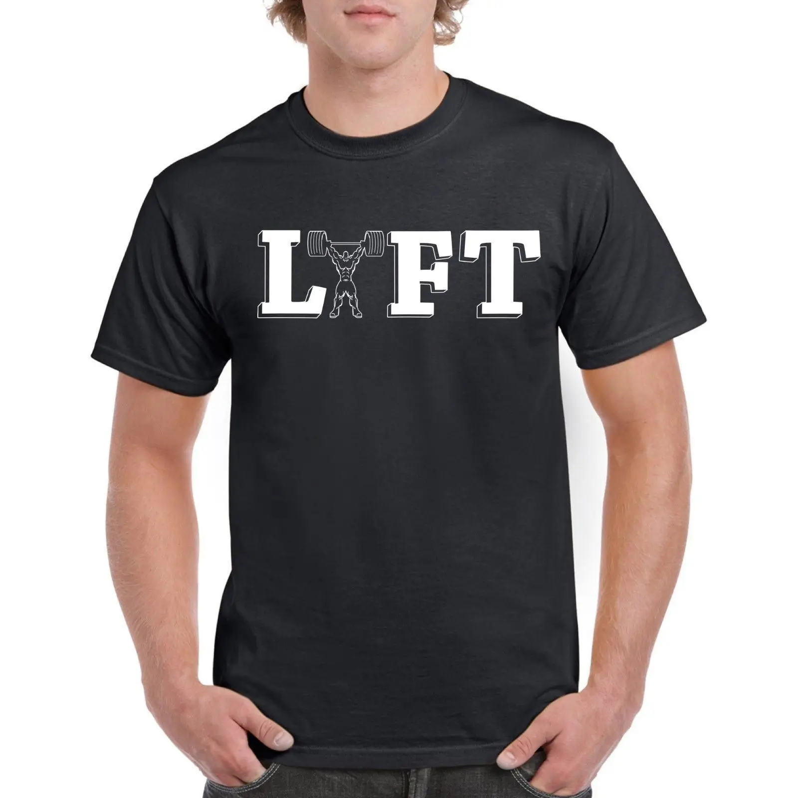 Tee Shirt Gymer Workout Round Neck 