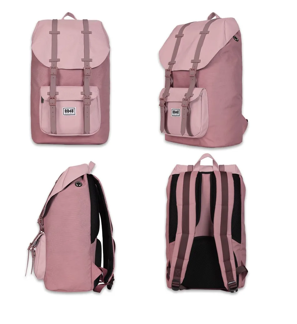8848 брендовый женский рюкзак, женский рюкзак для путешествий, водонепроницаемый материал, большая вместительность, 20,6 л, сумка через плечо, популярная Style111-006-003