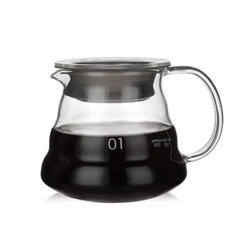 

Heat Resistant Glass Coffee Pot Teapots,Drinkware Glass Water Bottle Tea set Kettle Glass Jar With Handle With Lid Coffee Tools