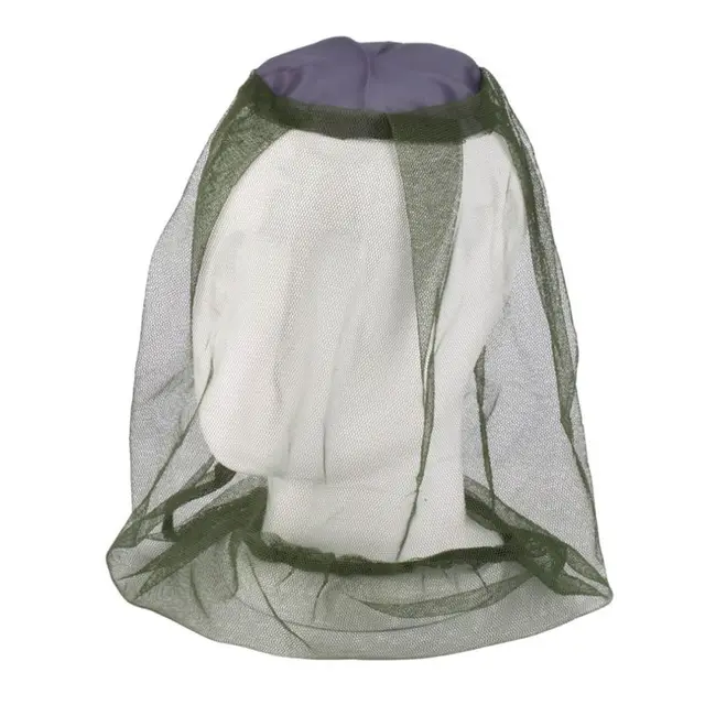 Light Quality Anti Mosquito Bug Bee Insect Mesh Hat Head Face Protect Net Cover Travel Camping Protector Useful Gadgets