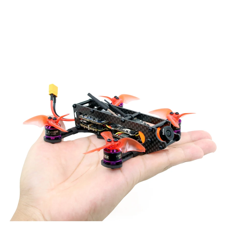 

SPCMaker K2 110mm Omnibus F4 20A BLHeli_S ESC RunCam Split Mini 2 FPV Racing RC Drone FRSKY/FLYSKY/DSM/FUTABA BNF