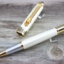 Роскошный JINHAO 1000 Золотой Дракон узор роллер шариковая ручка высококачественные Канцтовары Школьные офисные принадлежности брендовая письменная ручка подарки
