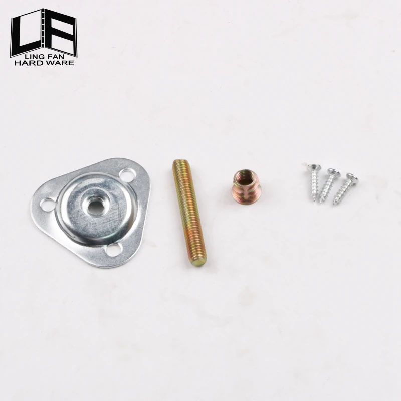 Guangdong manufacturers supply stainless steel sofa, foot hardware