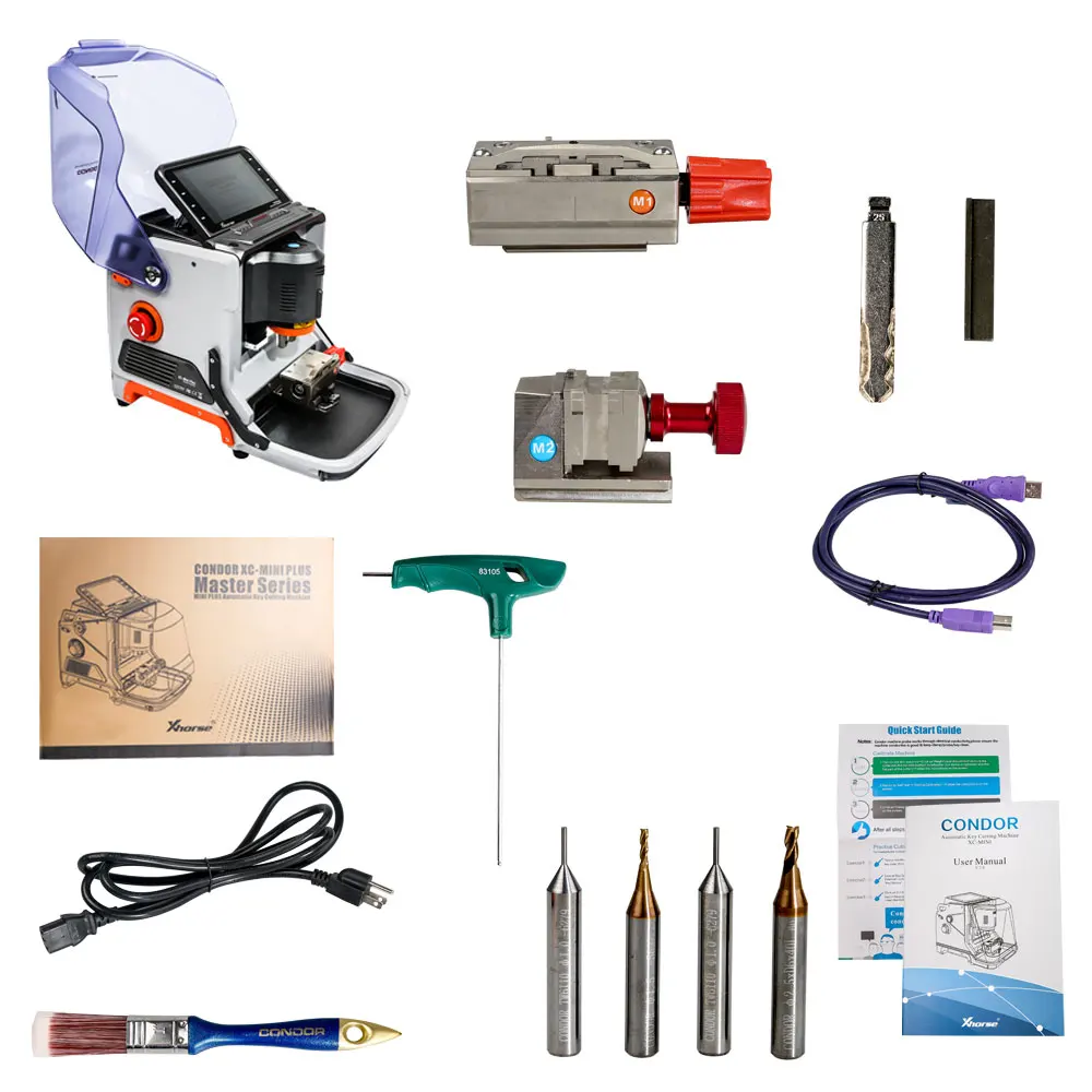 Xhorse Condor XC Mini Plus машина для резки ключей (Condor MINI II) серии Master|condor xc-mini|car key masterautomatic