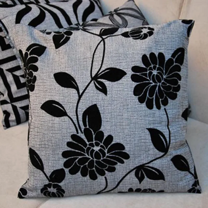 Best 45x45cm Retro Soft Vintage Geometric Cushion Cover Decorative Cushion Covers Home Decor Pillow Cover Case For Sofa High Quality