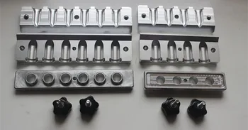 

12.1mm 4/6cavities/holes aluminum lipstick mold ( beak )