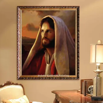 

Jesus Christ Jesus Canvas Posters and Prints Wall Art Pictures for living room Home Decor cuadros decoracion Oil painting 16