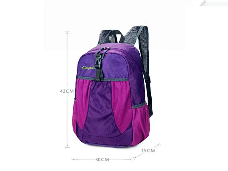 Открытый альпинизм сумка 40L Для женщин складной рюкзак путешествия Для мужчин професиональной велосипед мешок нейлона Водонепроницаемый