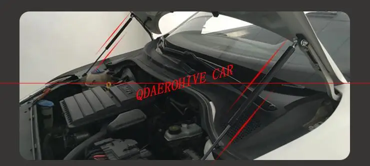 QDAEROHIVE капот автомобиля повторно использует газовая эластичная Опора стержень медленного вниз шок газовая стойка для ISUZU D-MAX mu-x