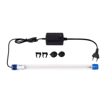 

New UV Germicidal Light For Aquarium Ultraviolet Sterilizer Submersible Diving Fish Reef Coral Tank Bactericidal Lamp EU Plug