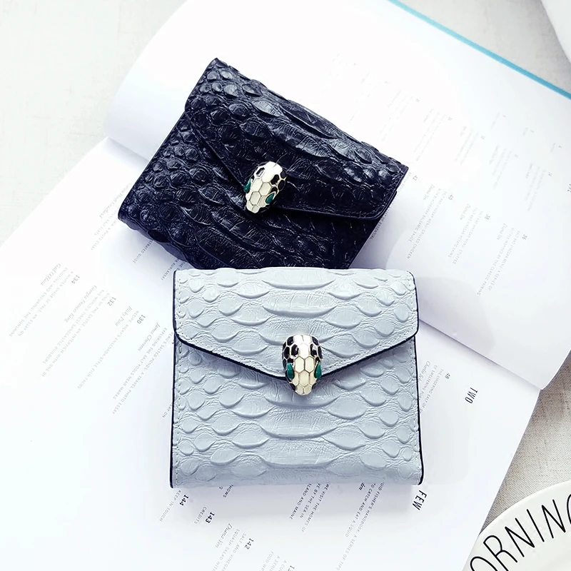 

Short Wallet Brand Purse Women Leather Purses and Handbags Slim Pocket Money Bag Designer Skull Wallet Fashion Brand Organizador
