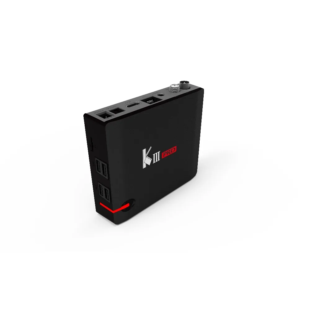 Android 7,1 3G ram 16G rom Mecool KIII Pro tv Box Amlogic S912 Восьмиядерный 2,4G/5G wifi BT 4,0 ТВ-приставка медиаплеер DVB-S/T2