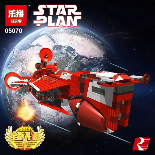 

Lepin 05070 963Pcs Star New Wars The Republic Cruiser Set Children Educational Building Blocks Bricks Toy Model Gift legoed7665