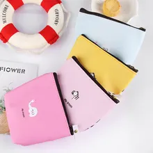 Модный женский мини-милый мультяшный кошелек с зеброй и слоном на молнии, кошелек для монет, переносная сумка для мелочей, сумка для наушников