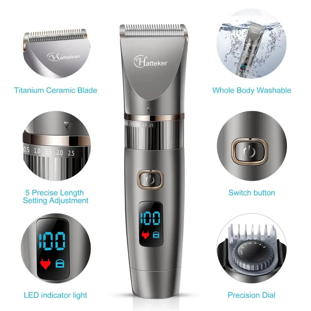 hatteker hair clipper 5 in 1