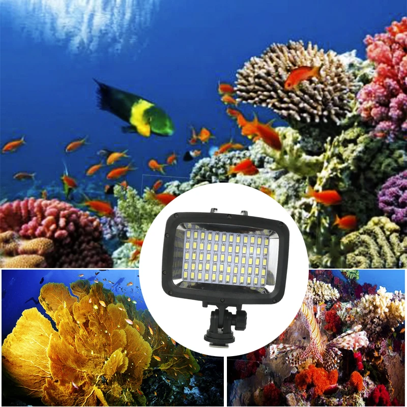 Orsda Gopro Light LED super bright diving waterproof video Light Gopro