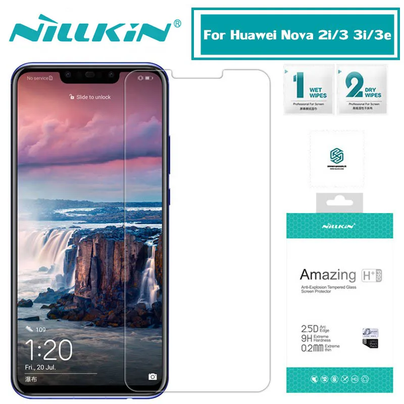 Закаленное стекло Nillkin Amazing H + Pro для Huawei Nova 3 / 3i 3e защита экрана 0 2 мм 2i|Защитные