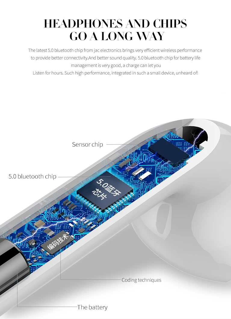 XLSTO Wireless Stereo Bluetooth Earphone T18S Invisible Wireless Earbuds TWS Mini Bluetooth 5.0 Headset Earhones For Android ios (6)
